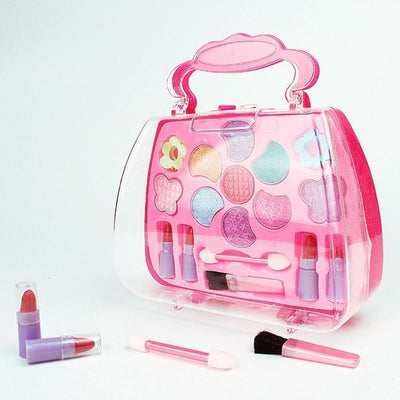 Neu Pretend Play Mädchen Kosmetik Kit Spielzeug Make-Up Set Vorschule Kind Schönheit Spielzeug Umwelt Sicherheit Spielzeug Für Kinder Make-Up Spielzeug