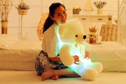 Bunter LED-Teddybär, Kuscheltier, Plüschtier