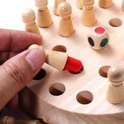 Kinder Holzspielzeug Memory Schach Kind Früherziehung Spielzeug