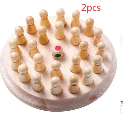 Kinder Holzspielzeug Memory Schach Kind Früherziehung Spielzeug